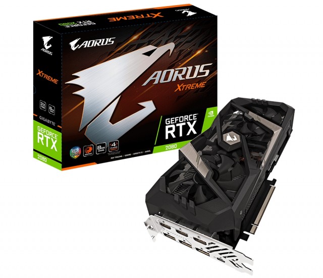 GIGABYTE AORUS GeForce RTX 2080 XTREME 8G