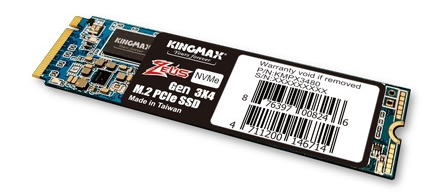 KINGMAX Zeus M.2 2280 PCIe NVMe Gen3x4 SSD PX3480
