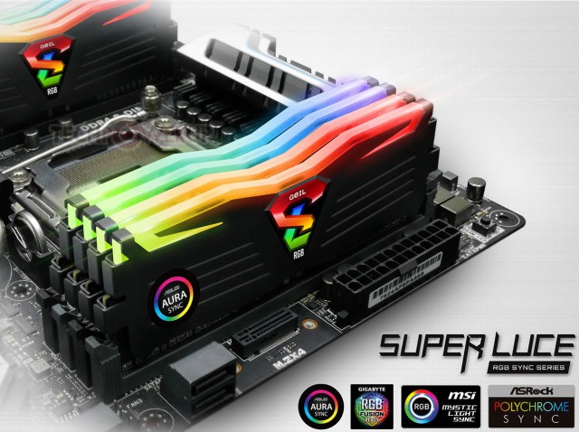 GeIL SUPER LUCE RGB SYNC Series DDR4