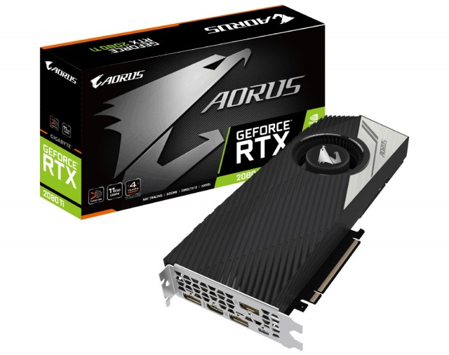 GIGABYTE AORUS GeForce RTX 2080 Ti TURBO 11G