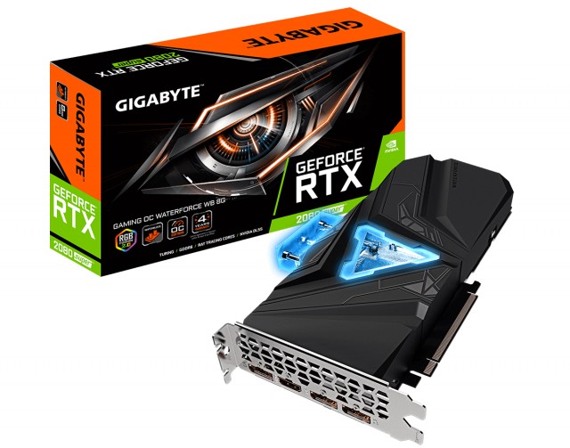 GIGABYTE GeForce RTX 2080 SUPER GAMING OC WATERFORCE WB 8G