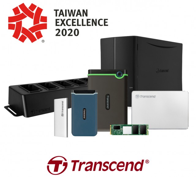 Transcend Taiwan Excellence Award 2020