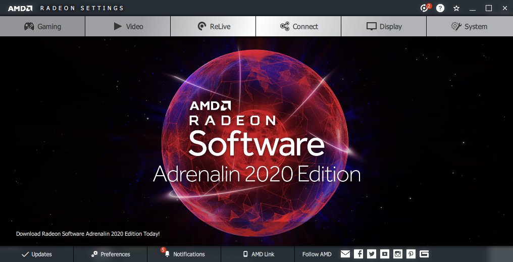 Супер-Драйвер AMD Adrenalin 2020 Edition Добавит Поддержку.