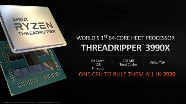 AMD Ryzen Threadripper 3990X