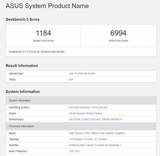 AMD Ryzen 5 PRO 4650G