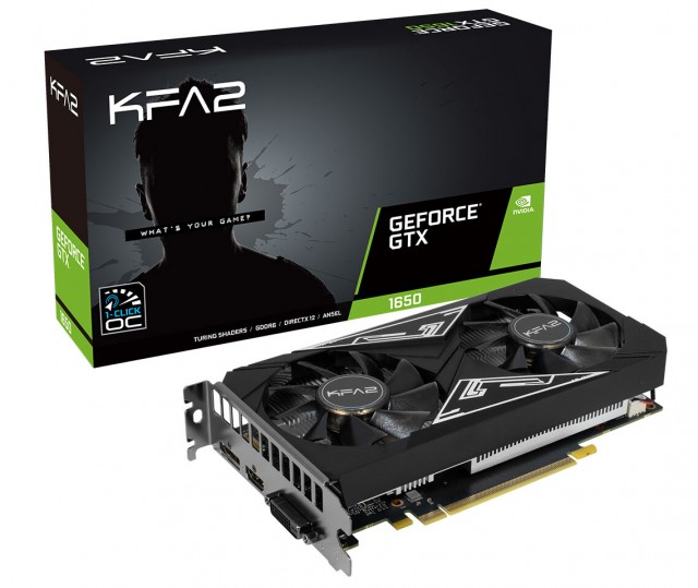 KFA2 GeForce GTX 1650 GDDR6 EX PLUS