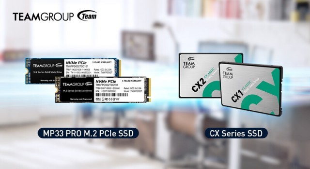 TEAM GROUP MP33 PRO PCIe SSD CX Series 2.5-inch SSD