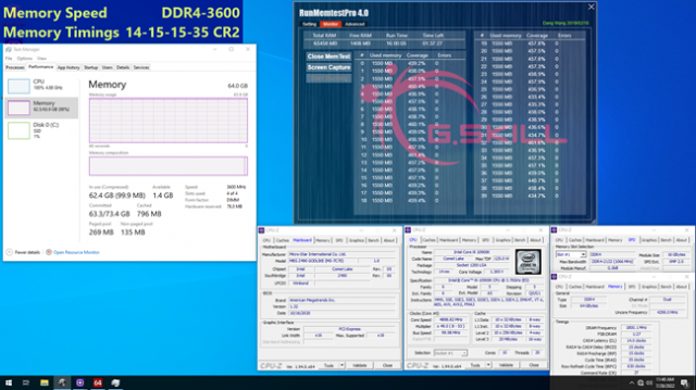 DDR4-3600 G.SKILL CL14