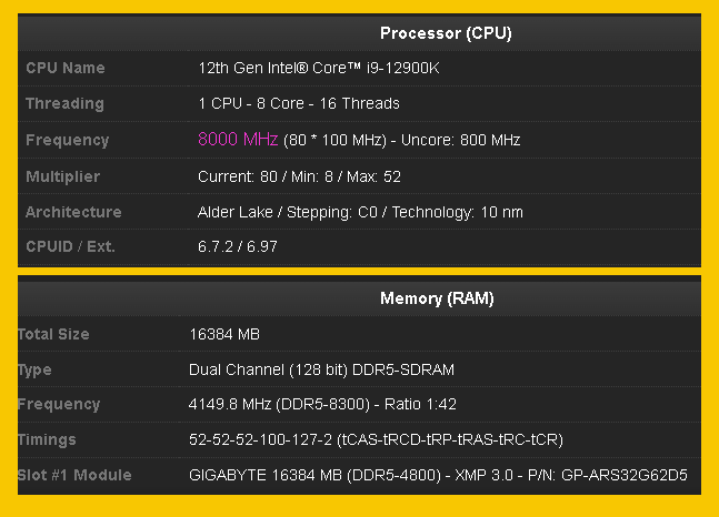 Intel Core i9-12900K