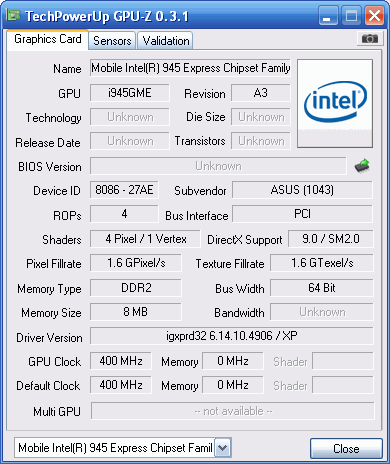 Intel gma 950 какие игры тянет