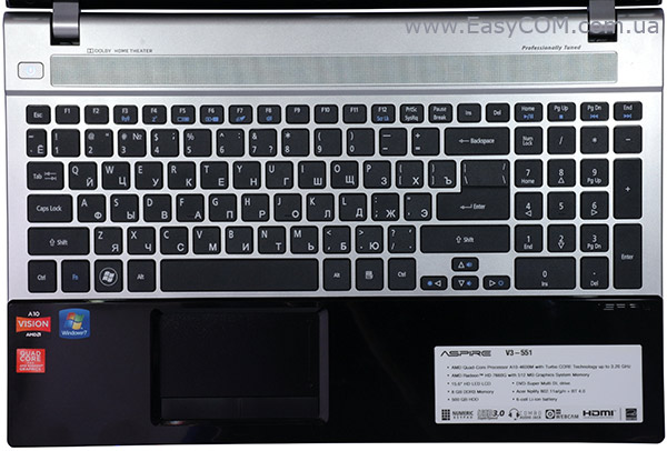 Acer Aspire V3-551