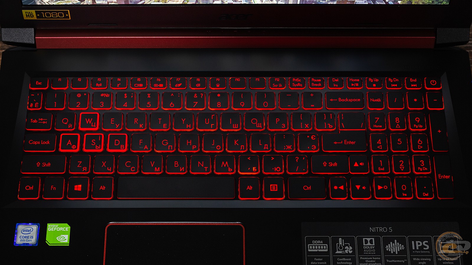 Подсветка клавиатуры ноутбука асер