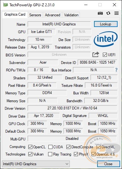 Acer Swift 3 SF314-57G