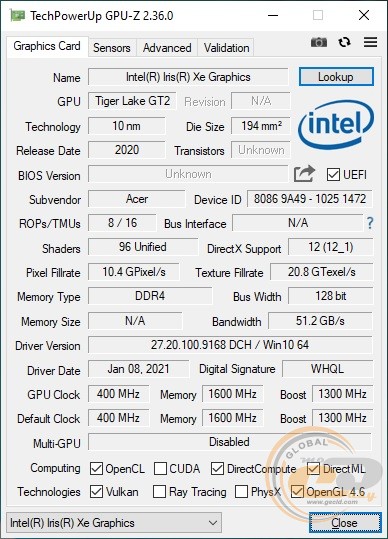 Acer Swift 5 SF514-55TA