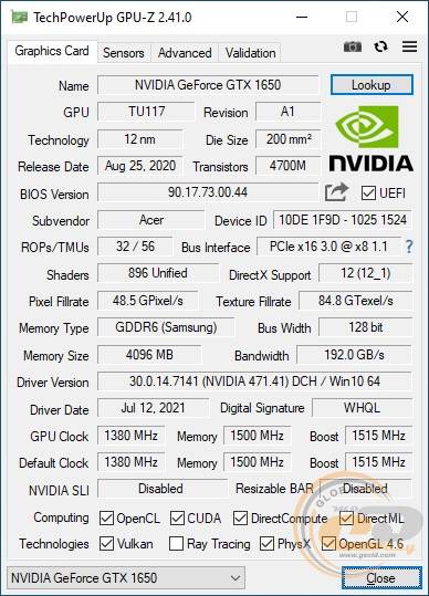 Acer Aspire 7 A715-42G