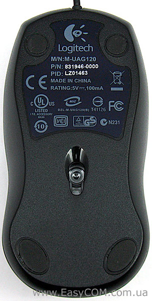 Logitech V100 Optical Mouse for Notebooks