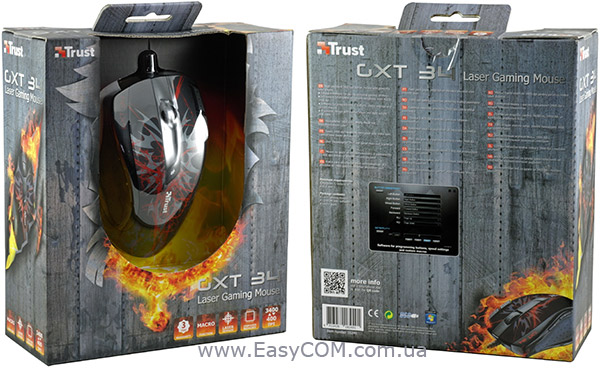 Trust GXT 34 Laser Gaming Mouse