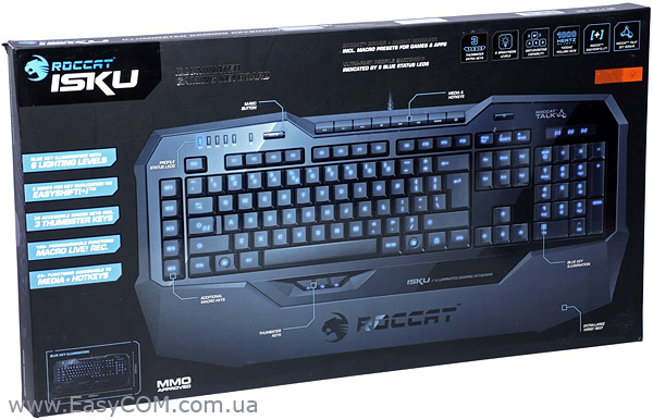 ROCCAT Isku Illuminated Gaming Keyboard