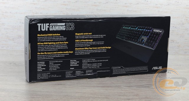 ASUS TUF Gaming K3