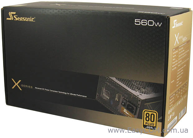 Seasonic X-560 Gold box