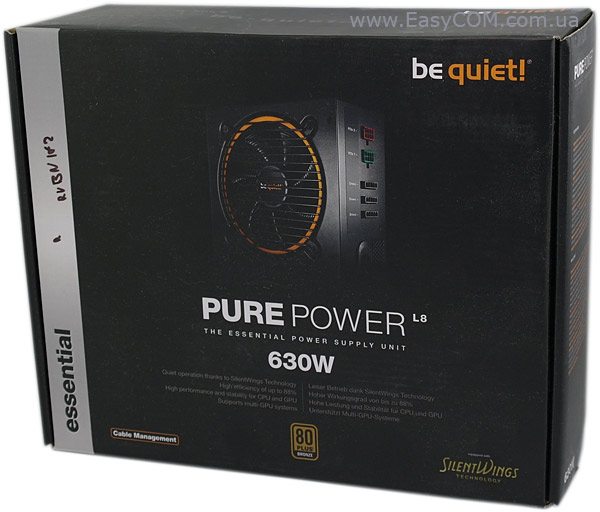 be quiet! PURE POWER BQT L8-CM-630W