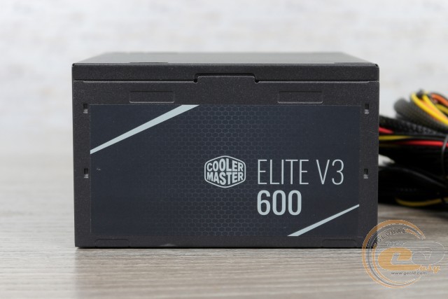 Блок питания cooler master elite v3 600w обзор