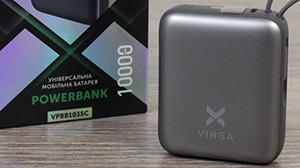 Обзор Vinga 10000 mAh 35W Display Cable (VPBB1035C): компактный павербанк для быстрой зарядки смартфона