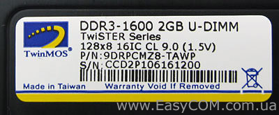 TwinMOS TwiSTER 9DRPCMZ8-TAWP