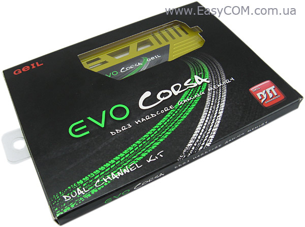 DDR3-2133 GeIL Evo Corsa GOC38GB2133C10ADC box