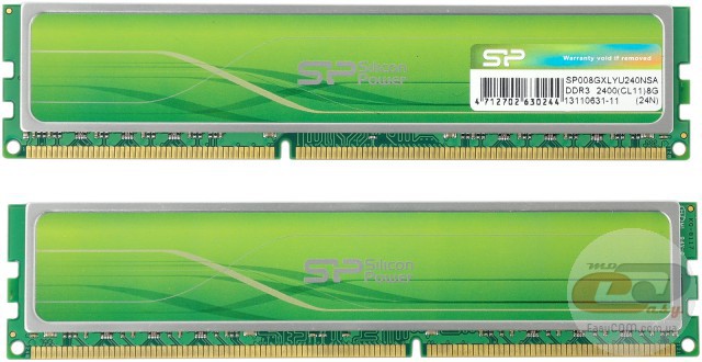 DDR3-2400 Silicon Power XPower SP008GXLYU240NSA