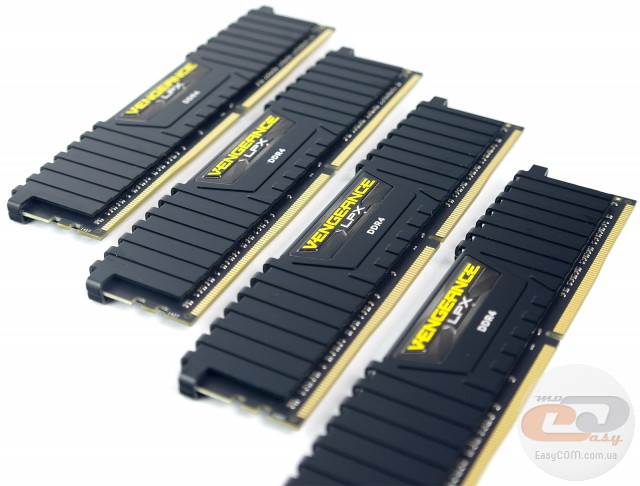 DDR4-2800 Corsair Vengeance LPX CMK16GX4M4A2800C16