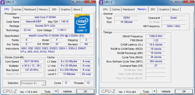 DDR4-2800 Corsair Vengeance LPX CMK16GX4M4A2800C16