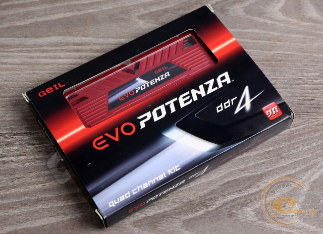 GeIL DDR4 EVO POTENZA QUAD CHANNEL GPR416GB3000C16QC