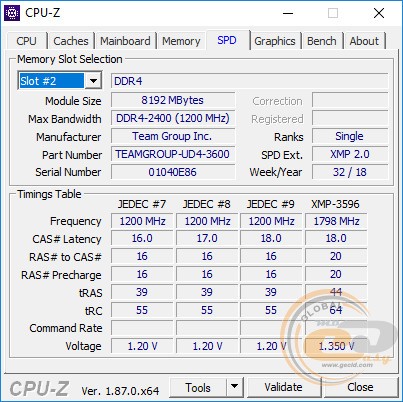 DDR4-3600 TEAMGROUP T-FORCE XCALIBUR RGB