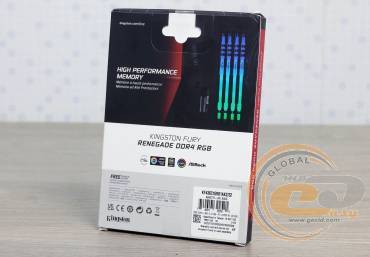 DDR4-3600 Kingston FURY Renegade RGB
