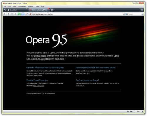 Opera 9.52
