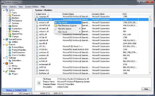 System Explorer 2.7.5.3491