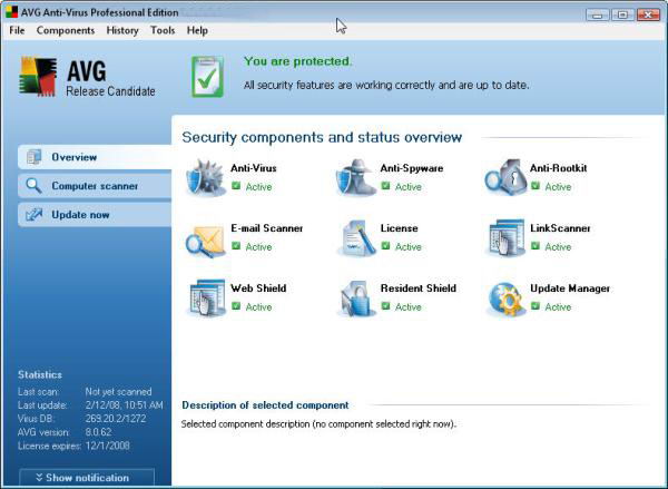 AVG Antivirus Professional 2011 10.0 Build 1204a3403