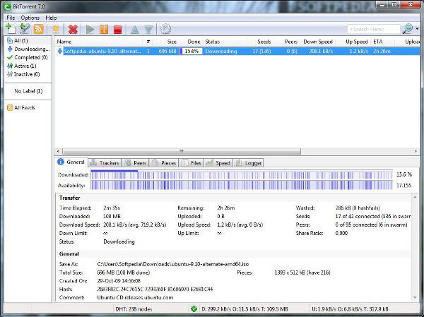 BitTorrent 7.2 Build 25115