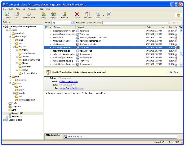 Mozilla Thunderbird 