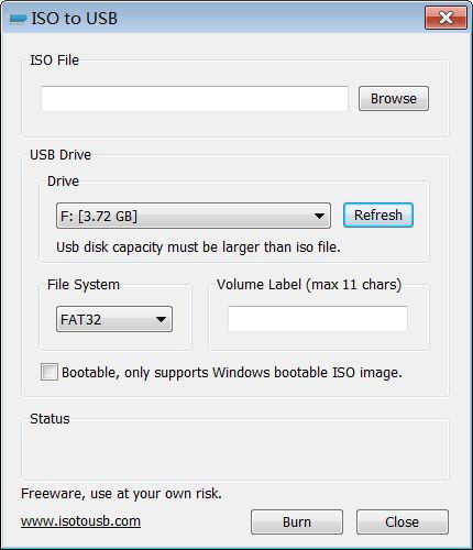 ISO to USB