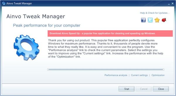 Ainvo Tweak Manager 