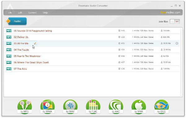 Freemake Audio Converter 