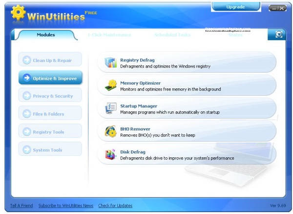 WinUtilities Free Edition 