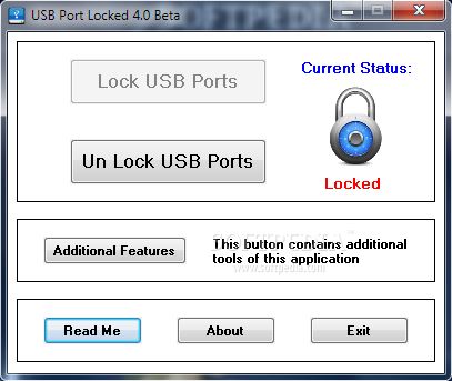 USB Port Locked 