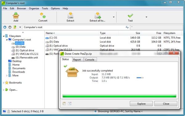 PeaZip 4.7.2