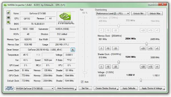 NVIDIA Inspector