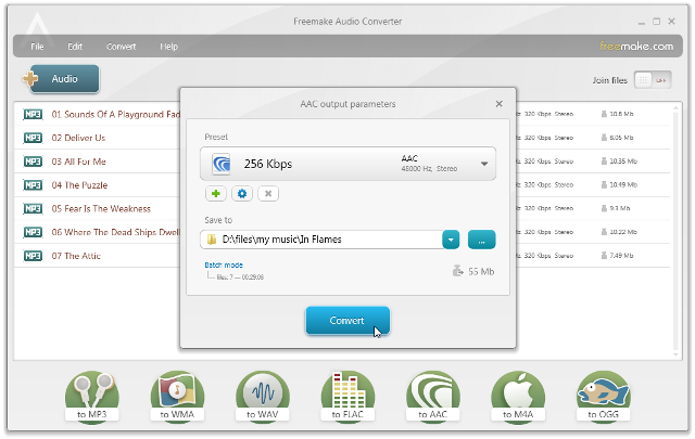 Freemake Audio Converter