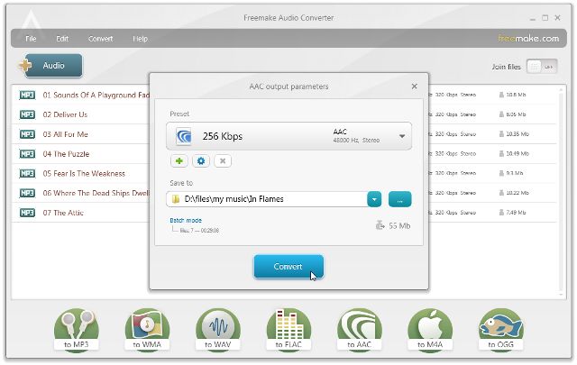 Freemake Audio Converter
