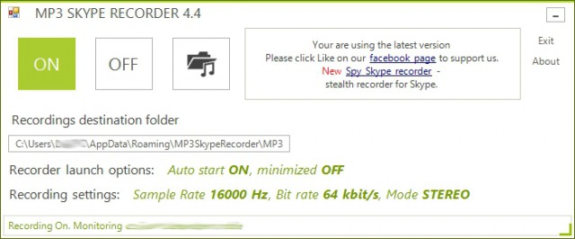 MP3 Skype Recorder